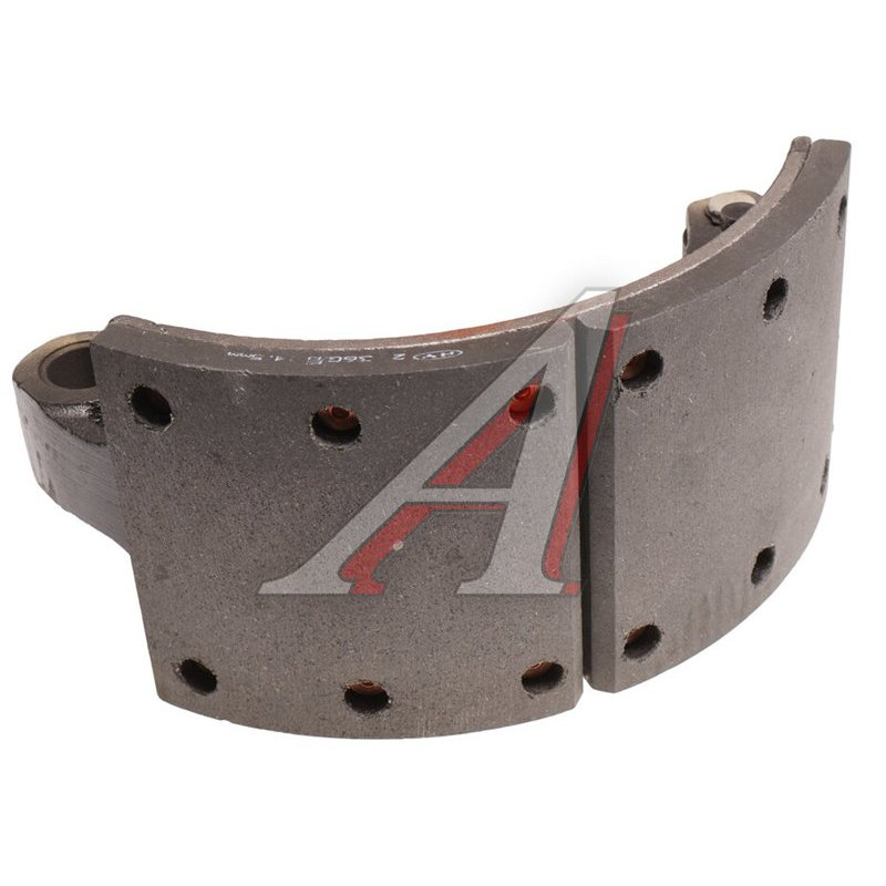 Rear drum brake pads (1 pc.) (lower) JAC N120 KAMAZ Compass-12  TORERO