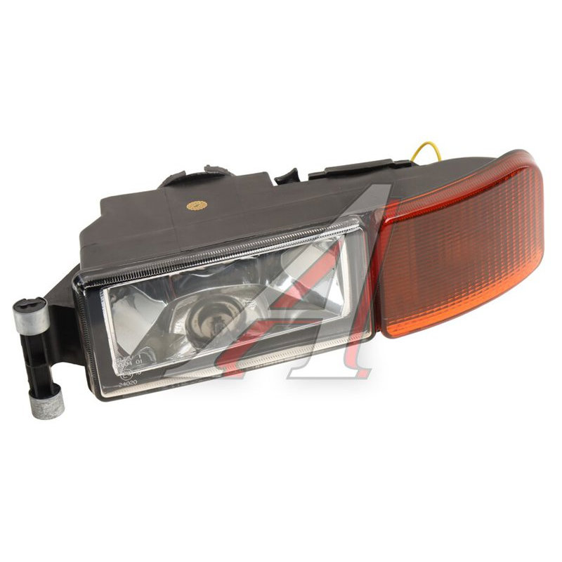 Fog light with yellow turn signal, right SITRAK HOWO T5G TORERO